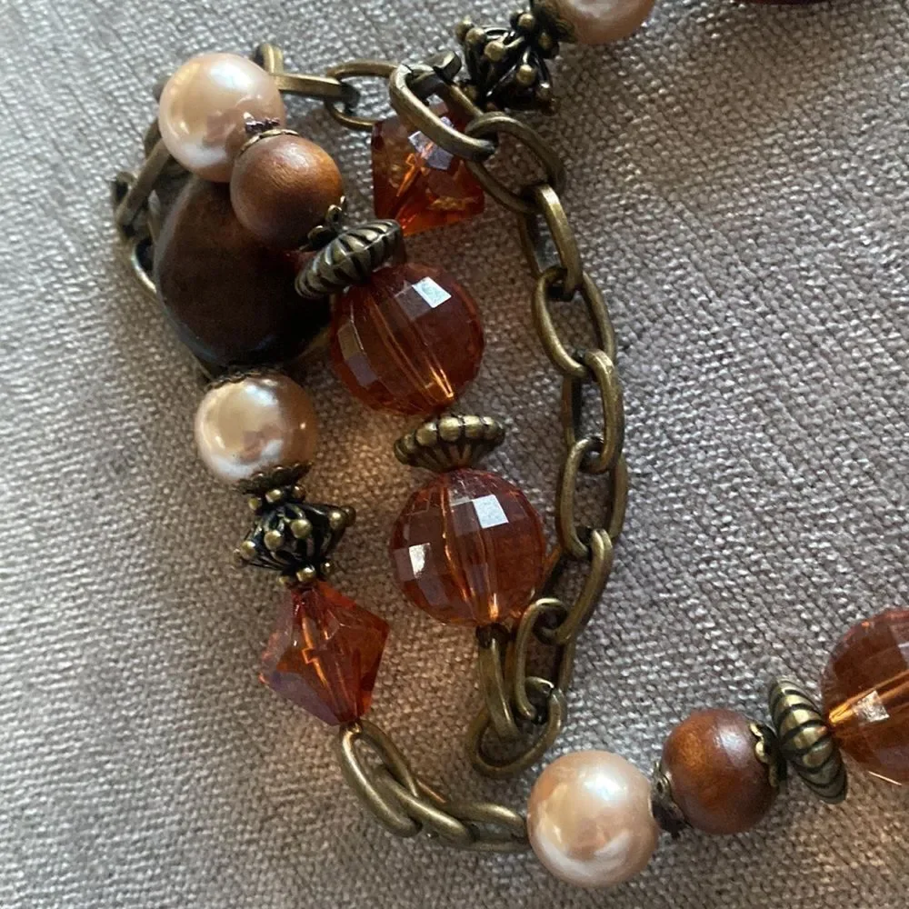 Bohemian Beaded Necklace!